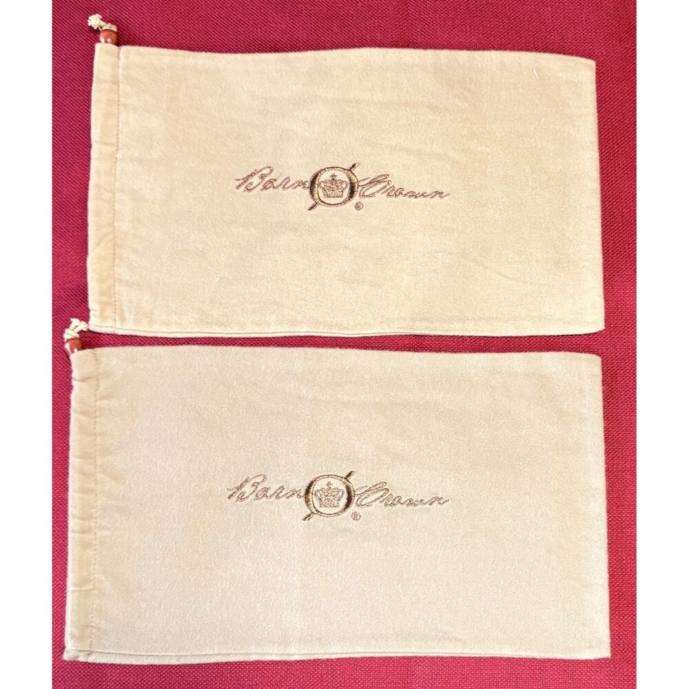 Born Crown Dustcover For Shoes -- Approx 14x8" -- Drawstring